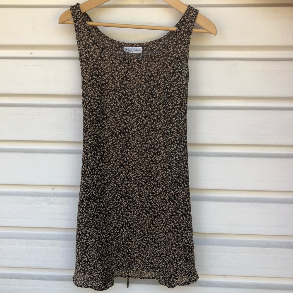vintage floral dress